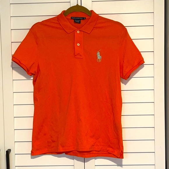 Polo Golf Shirt - with rare silver 2.5 inch pony - Picture 1 of 6